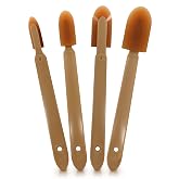 4-Piece Caulking Tool Kit for Silicone Sealant, Grout and Sink Edges | Caulk Tool Set; Sizes 0.78"-1.73"; Urethane Rubber Tips with ABS Handle; Reusable; for Bathroom, Kitchen, Tile &amp; Window