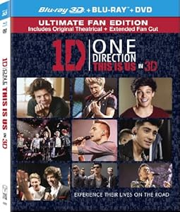 Cover Image for 'One Direction: This is Us ( 3D Two Disc Combo: Blu-ray / DVD + UltraViolet Digital Copy)'