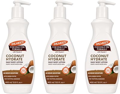 Palmers Coconut Oil Formula Body Lotion 13.5 oz Pump 3 Pack