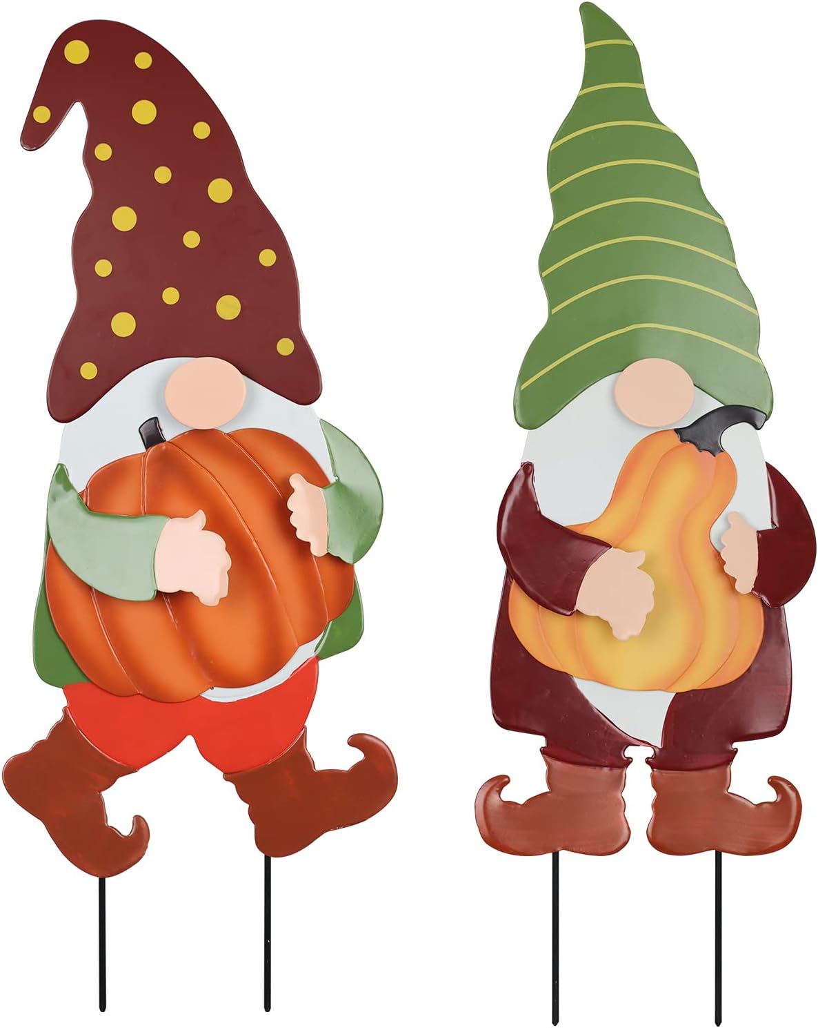 Decorative Garden Stakes - YEAHOME Fall Decorations for Home Outdoor, 2 Pack 25