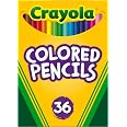 Crayola Colored Pencils (36ct), Teacher School Supplies for Kids & Adults, Preschool Classroom Must Haves, Coloring Gift, Age