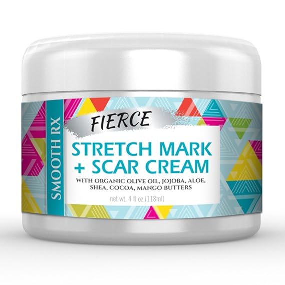 Best Scar Cream and Stretch Mark Removal Cream Huge 4 Oz. Breakthrough Treatment for Acne