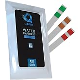 WeAQUA Water Hardness Test Kit - DoubleCheck 50 Strips - Hard Water Testing Kit &ndash; Tests Calcium &amp; Magnesium (0&ndash;425 PPM) &ndash; for Tap, Well, Drinking, Pool, Spa &amp; Dishwasher