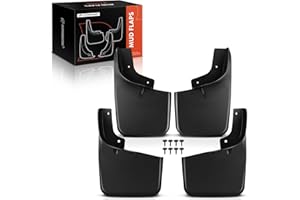 A-Premium Set of 4PCS Mud Flaps Splash Guards Mudguards Mudflaps with Hardware Kits Accessory Compatible with Ford F-150 2004