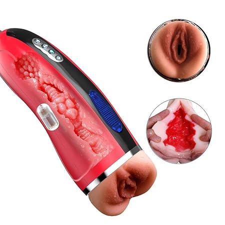Automatische Männliche Masturbator-Tasse mit intelligenter Heizung und VibrationsFunktion Blowjob-Vibrator Realistische Pussy