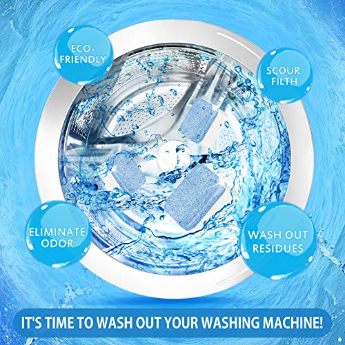 Washing Machine Cleaner Effervescent Tablets Solid Washer Deep