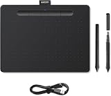 Wacom Intuos Medium Bluetooth Drawing Tablet with Pen 4096 Pressure Levels