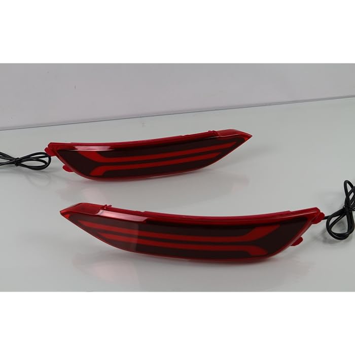 Buy Ruidi Car LED Light Guide Brake Lights Turn Signal Night DRL For