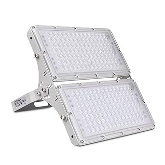 200W Focos LED Exterior, Sararoom Floodlight 180° Ultrafino ...