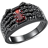 Zoxuxiwu Dragon Rings for Men S925 Sterling Silver Dragon Claw Ring Gothic Punk Jewelry Gifts for Men Women