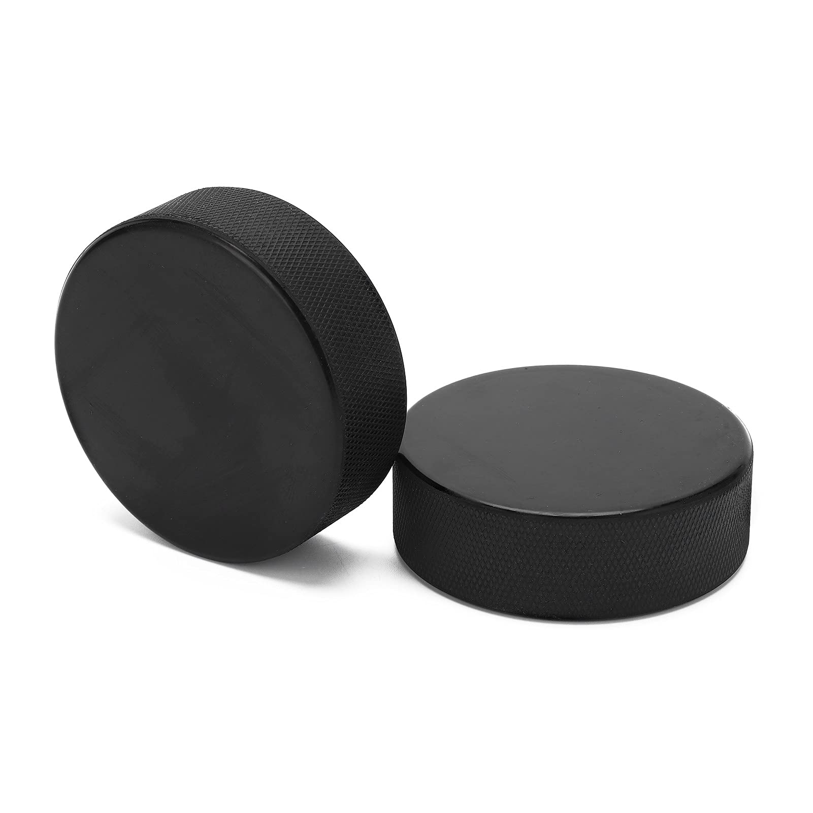 Powerti Training Ice Hockey Pucks ice hockey Official Size, Game Practice, Bulk Sports Puck Balls, Rubber Classic Training Sport Ice Hockey Pucks, Puck Balls ice hockey puck for Indoor Use Discos