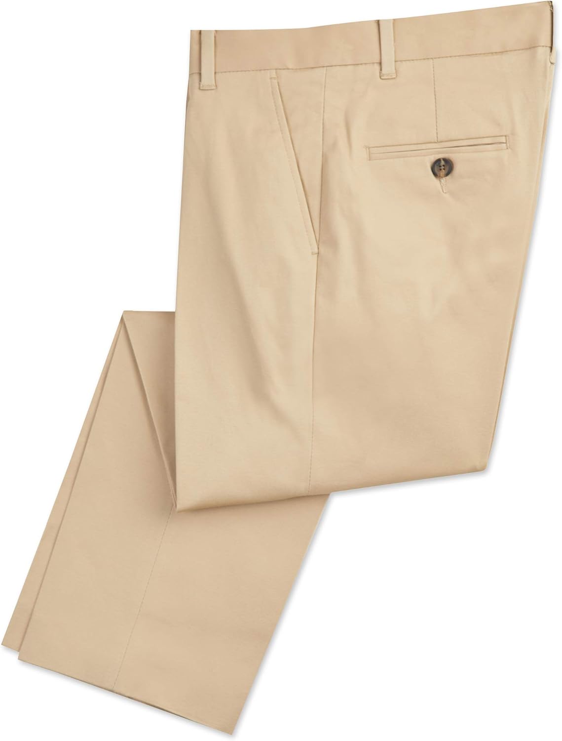 Tommy Hilfiger Boys' Flat Front Twill Dress Pant: Clothing