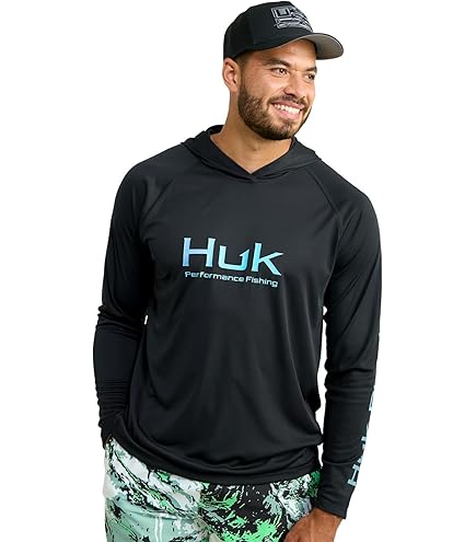 【新品未使用】Huk Men's Icon X Camo Hoodie ハック Amazon.com: Huk Men's Icon X Camo Hoodie |UPF 50+ Long
