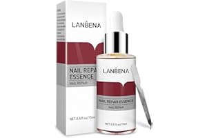 LANBENA Nail Repair Essence, Nails Repair Essence Nail Repair for Damaged Nails Protect Nail from Damage Fingernail and Toenail Repair for Curing Nail from Infection Discolored and Damaged Nails(12ml)