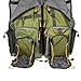 Isafish Fly Fishing Mesh Vest Pack for Anglers Outdoor Breathable Multi Pockets Backpack Vests Adjustable Size for Men Women Sling Pack