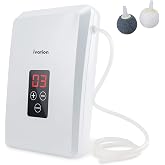 Ivation Portable Ozone Generator 600mg/h &ndash; Multipurpose Air Sterilizing &amp; Freshening System w/2 Silicone Tubes, 2 Diffuser Stones &amp; Timer; Purifies Air, Water, Food, Toothbrush