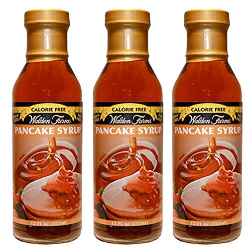 Walden farms Calorie Free Syrup 12 oz (Pancake Syrup, 3 Bottles