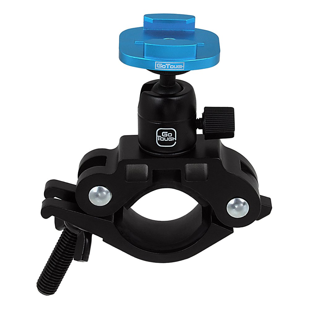 Fotodiox Pro GoTough Big Pipe QR Mount Vehicle Clamp Mount for GoPro HD Hero Camera with Quick Release Clips