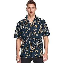 visesunny Mens Casual Button Down Short Sleeve