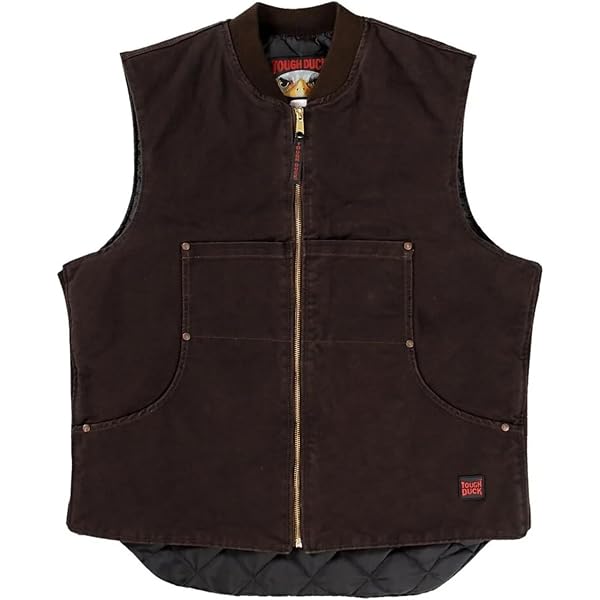 Tough Duck Lined Vest - Heavy-Duty Workwear for Cold Conditions