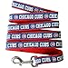 MLB PET Leash, Large, Chicago Cubs Dog Leash, Baseball Team Leash for Dogs & Cats. A Shiny & Colorful Dog & Cat Leash with Emboridered Team Name/Logo Licensed by The MLB