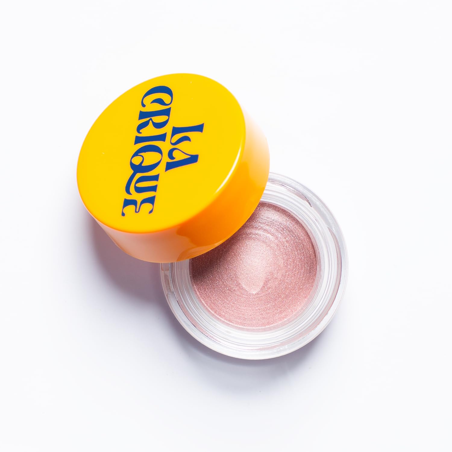 La Crique - Cream Eyeshadow & Highlighter - Infused with Hyaluronic Acid + Calendula Flower - LightWeight Cream Makeup and Skincare - 99% Natural Ingredients - Vegan Make Up - 02 Retro Pink