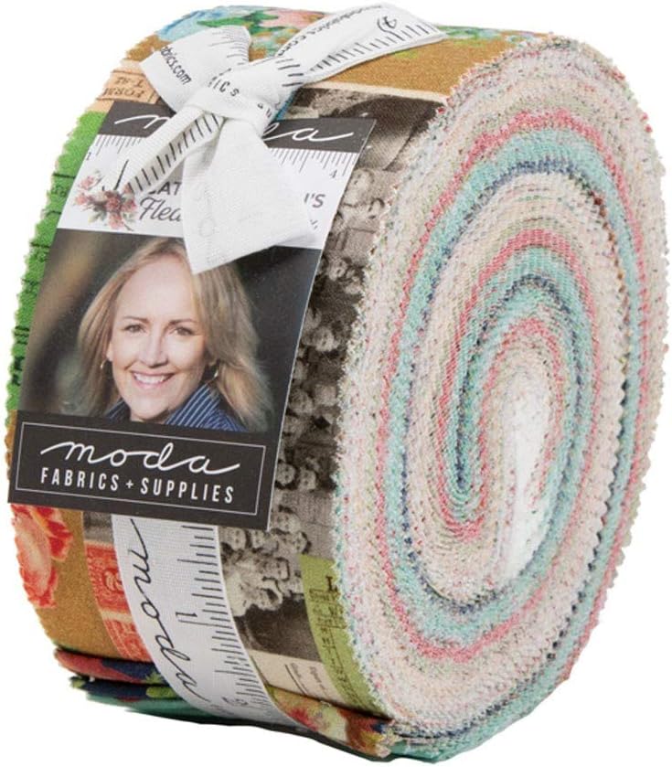 Flea Market Mix Jelly Roll by Cathe Holden for Moda Fabrics 7350JR