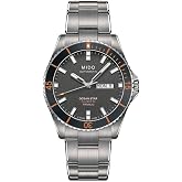 MIDO Ocean Star 200 - Swiss Automatic Watch for Men - Stainless Steel Case - Day/Date Calendar - Rotating Bezel - 200m Water Resistance