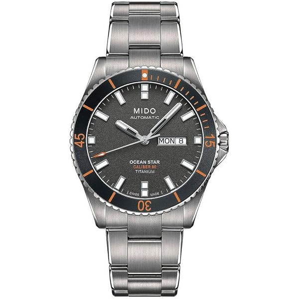Amazon.com: MIDO Ocean Star 200C Titanium - Swiss Automatic Diving