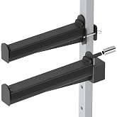 KOSEOO Spotter Arms, Heavy-Duty Squat Rack Safety Bars for 2x2 Rack, Power Rack Attachments, Compatible with 5/8 "or 1" Holes, 2 Pack
