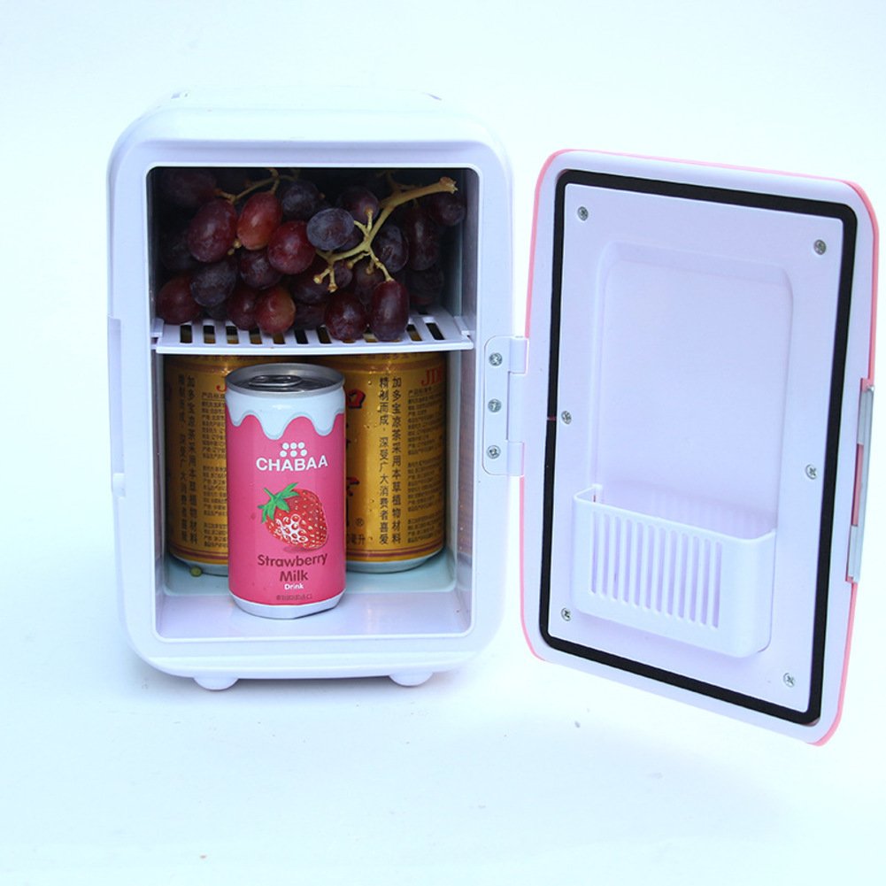 YUNJIE Mini Frigorífico,Compacto Refrigerador Se Enfría Y Calienta ...