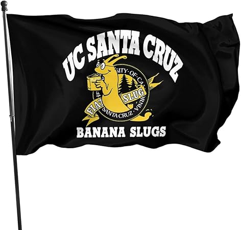 Amazon Com Uc Santa Cruz Banana Slugs Garden Flag Banner Flag