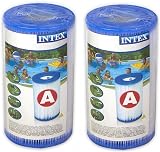 Intex Filter Cartridge Type A Twin Pack 29002 8x4 inch for Pool Pumps view 3