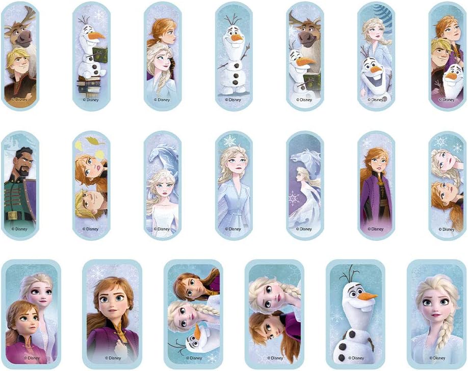Elastoplast Disney Frozen Plasters, Assorted Sizes (20 Pieces), Coloured - Image 4
