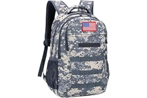 4land Camo Backpack for Boys,Army Boys Backpacks for Elementary Middle School Military,Camouflage Bookbag 40L