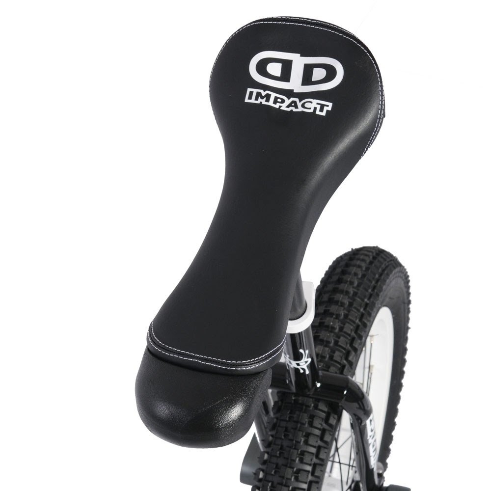 Impact 19'' Athmos Unicycle Black- White Rims - Ready to Ride Trials Package - High Performance Unicycle