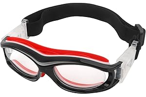 GGBuy Basketball Sport Glasses with Elastic Wrap Strap Kids Soccer Eyewear Goggles