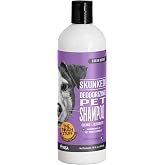 Nilodor SKUNKED Deodorizing Dog Shampoo, 16 oz - Powerful Odor Relief with Essential Oils, Mild &amp; Non-Irritating, Deep-Clean Formula for Dogs