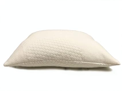 King Shredded Latex Pillow With Organic Cotton Covering Amazon Co