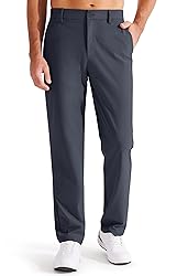 Libin Men's Golf Pants Classic Fit Flat Front Work