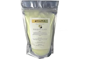 Yajna Organic Raw African Shea Butter 100% Pure,Natural & Unrefined| Skin Moisturizer For Face, Body & Hair| 4 OZ/115 GM Ivory/White Grade A | DIY Creams, Balms, Lotions, Soaps| Moisturizes Dry Skin