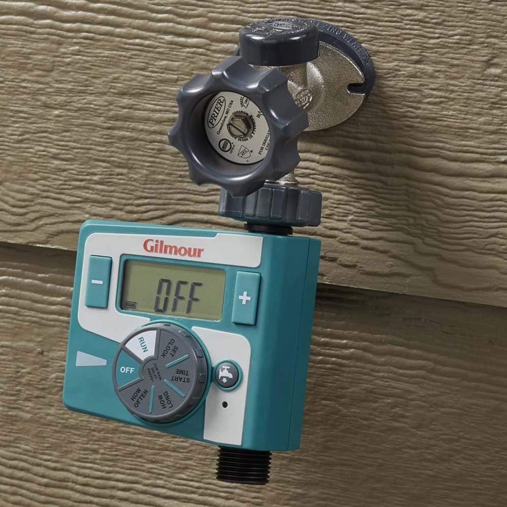 Gilmour Single Outlet Electronic Water Timer : Garden & Outdoor