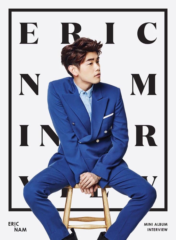 ERIC NAM - INTERVIEW (2nd Mini Album) CD + Photo Booklet + Folded Poster