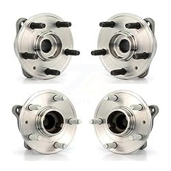 Front Rear Wheel Bearing & Hub Assembly Kit For