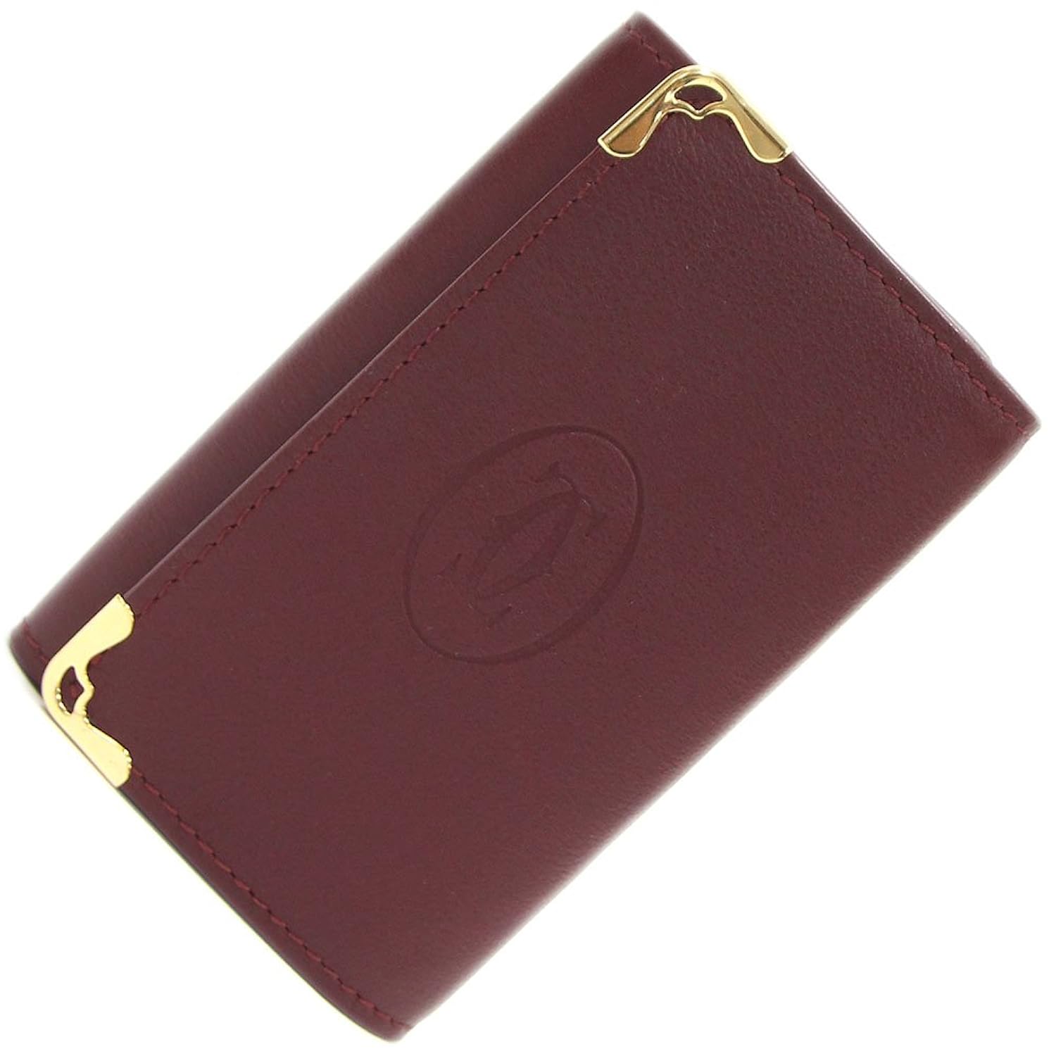 春夏新色 Cartier カルティエ 6連キーケース マスト L ボルドー レザー 中古 ユニセックス キーホルダー カギ Cartier 並行輸入品 B07fdqpkbv Studioweb Com