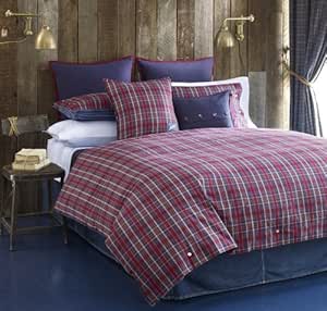 tommy hilfiger buffalo plaid bedding