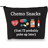 JFEHBFL Chemo Care Package for Women Chemotherapy Makeup Bag Chemo Zipper Pouch Bag Travel Pouch for Birthday Gift
