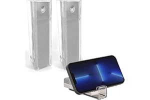 2 Acuvar 3 in 1 Reusable Fingerprint Proof Screen Mist Spray Cleaner with Microfiber and Phone Stand for Phones, Tablets, Lap