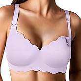 Gailife Floral Nursing Bras for Breastfeeding Comfort Maternity Bras for Pregnancy Seamless Bralettes with Extra Extender