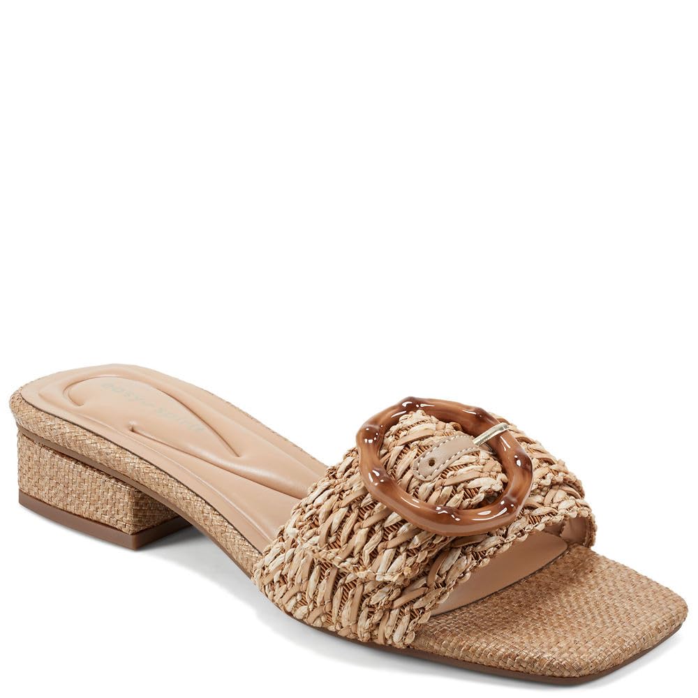 Easy Spirit Women’s Gatlin2 Slide Sandal, Natural, 5.5